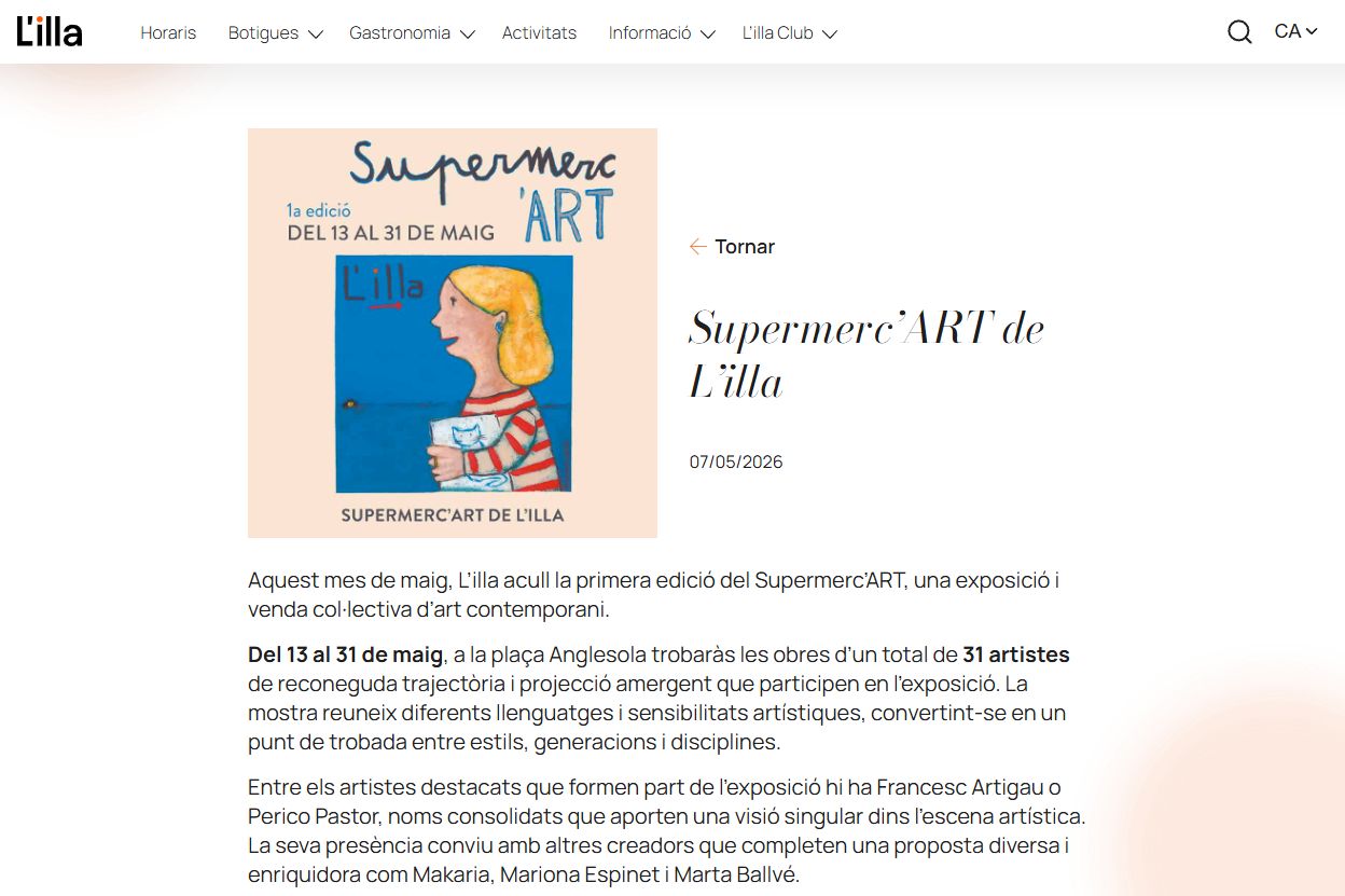 Supermerc’ART de L’illa